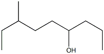 7-methyl-4-nonanol Struktur