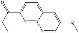 1-(6-METHOXY-2-NAPHTALENEYL)-1-PROPANONE Struktur