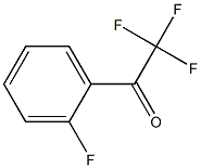 2,2,2-TRIFLUORO-1-(2-FLUOROPHENYL)ETHANONE Struktur