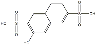 2-NAPHTOL 3,7-DISULPHONIC ACID Struktur