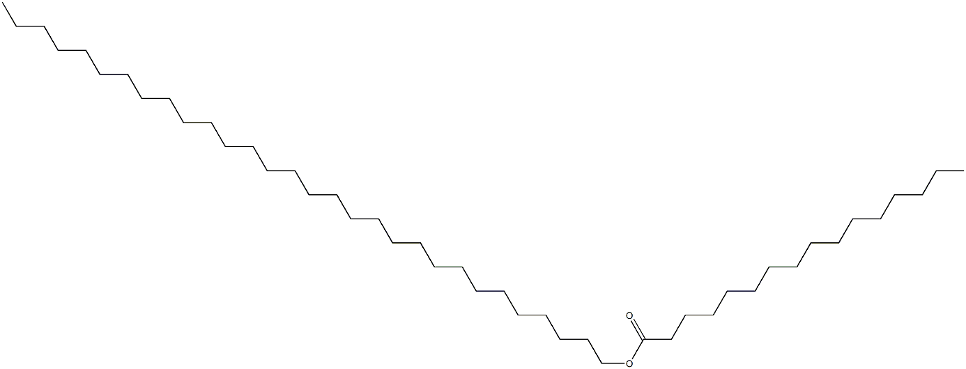 myricyl palmitate Struktur