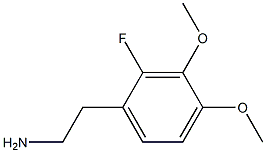 2-Fluoro-3,4-dimethoxy-phenylethylamine Struktur