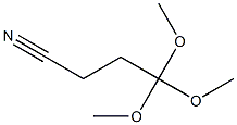 4,4,4-trimethoxybutanenitrile Struktur