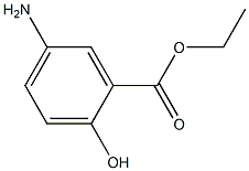 5-AMINO-2-HYDROXYBENZOIC ACID ETHYL ESTER Struktur