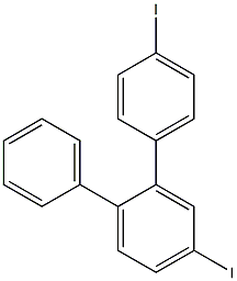 4,4''-DIIODOTERPHENYL Struktur