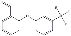 2-[3-(TRIFLUOROMETHYL)PHENOXY]BENZALDEHYDE Struktur