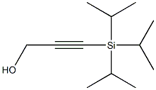 3-TRIISOPROPYLSILYL-2-PROPYN-1-OL 97% Struktur