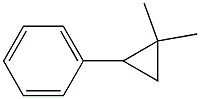 2,2-DIMETHYLCYCLOPROPYLBENZENE, 99% Struktur