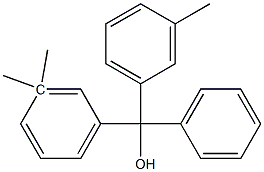 3,3''-DIMETHYL-3''-METHYLTRITYL ALCOHOL 95% Struktur