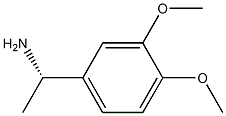 (1S)-1-(3,4-DIMETHOXYPHENYL)ETHANAMINE Struktur