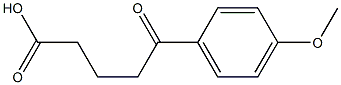 5-(4-METHOXYPHENYL)-5-OXOVALERIC ACID 95% Struktur