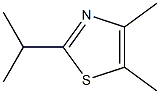 2-ISOPROPRYL-4,5-DIMETHYLTHIAZOLE Struktur