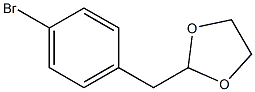 1-BROMO-4-(1,3-DIOXOLAN-2-YLMETHYL)BENZENE 96% Struktur