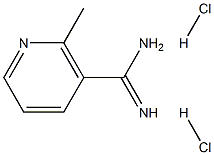 2-Methyl-nicotinamidine 2HCl Struktur