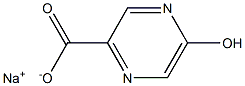 5-HYDROXY-2-PYRAZINE-CARBOXYLIC ACID SODIUM SALT Struktur