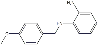 N-(4-METHOXY)-BENZYL O-PHENYLENE DIAMINE Struktur