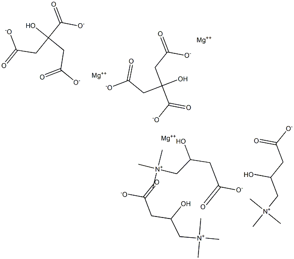 Carnitine Magnesium Citrate Struktur