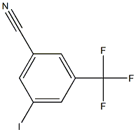 3-TRIFLUOROMETHYL-5-IODOBENZONITRILE Struktur