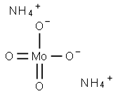 AMMONIUM MOLYBDATE - SOLUTION 50 G/L Struktur