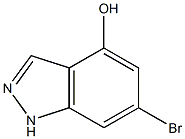 6-BROMO-4-HYDROXYINDAZOLE Struktur