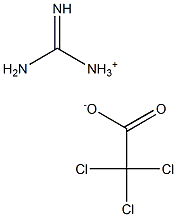 GUANADINIUMTRICHLOROACETATE Struktur