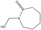 N-(HYDROXYMETHYL)CAPROLACTAM Struktur