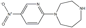 N-(5-NITROPYRIDIN-2-YL)HOMOPIPERAZINE Struktur