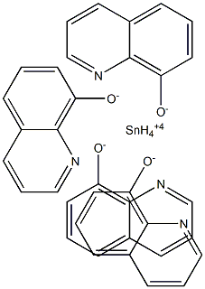 8-HYDROXYQUINOLINE, TIN SALT Struktur