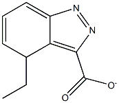 ETHYL-4H-INDAZOLYL-3-CARBOXYLATE Struktur