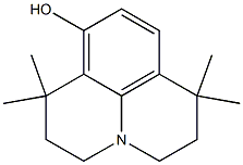 1,1,7,7-TETRAMETHYL-2,3,6,7-TETRAHYDRO-1H,5H-PYRIDO[3,2,1-IJ]QUINOLIN-8-OL Struktur