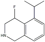 4-Fluoro-5-Isopropyl-1,2,3,4-Tetrahydroisoquinoline Struktur