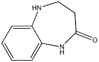 4,5-DIHYDRO-1H-BENZO[B][1,4]DIAZEPIN-2(3H)-ONE Struktur