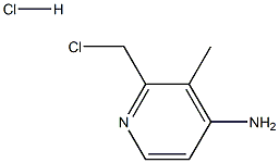 4-AMINO-3 -METHYL 2-CHLOROMETHYL PYRIDINE.HCL Struktur