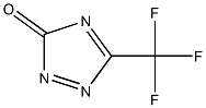 5-TRIFLUOROMETHYL-1,2,4-TRIAZOL-3-ONE Struktur