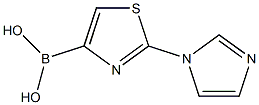 2-(IMIDAZOL-1-YL)THIAZOLE-4-BORONIC ACID Struktur