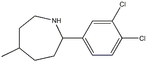 2-(3,4-DICHLOROPHENYL)-5-METHYLAZEPANE Struktur