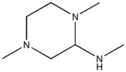 N,1,4-TRIMETHYLPIPERAZIN-2-AMINE Struktur