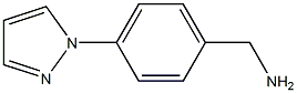 1-[4-(1H-pyrazol-1-yl)phenyl]methanamine Struktur