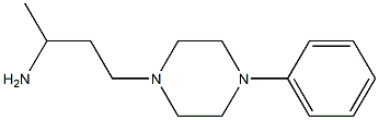 1-methyl-3-(4-phenylpiperazin-1-yl)propylamine Struktur