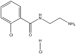 N-(2-aminoethyl)-2-chlorobenzamide hydrochloride Struktur