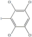 1,2,4,5-tetrachloro-3-iodobenzene Struktur