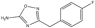 3-(4-fluorobenzyl)-1,2,4-oxadiazol-5-amine Struktur