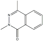 2,4-dimethyl-1,2-dihydrophthalazin-1-one Struktur