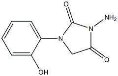 3-amino-1-(2-hydroxyphenyl)-1H-imidazole-2,4(3H,5H)-dione Struktur