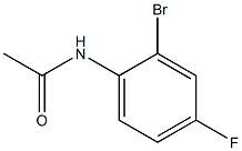 N1-(2-bromo-4-fluorophenyl)acetamide Struktur