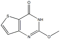 2-methoxy-3,4-dihydrothieno[3,2-d]pyrimidin-4-one Struktur