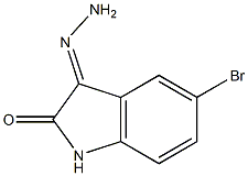 5-bromo-3-hydrazonoindolin-2-one Struktur