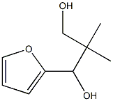 1-(2-furyl)-2,2-dimethyl-1,3-propanediol Struktur