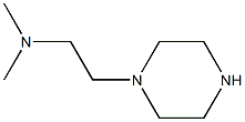 N,N-dimethyl-N-(2-piperazin-1-ylethyl)amine Struktur