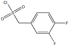 (3,4-difluorophenyl)methanesulfonyl chloride Struktur